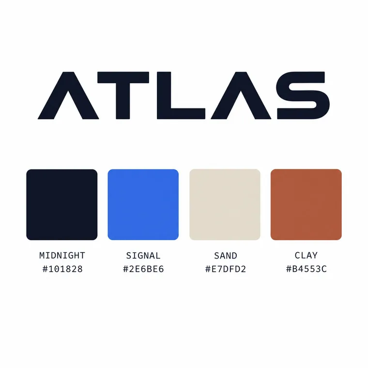 Colour spec card: four hex codes that must match their swatches — gpt-image-2.5-flare