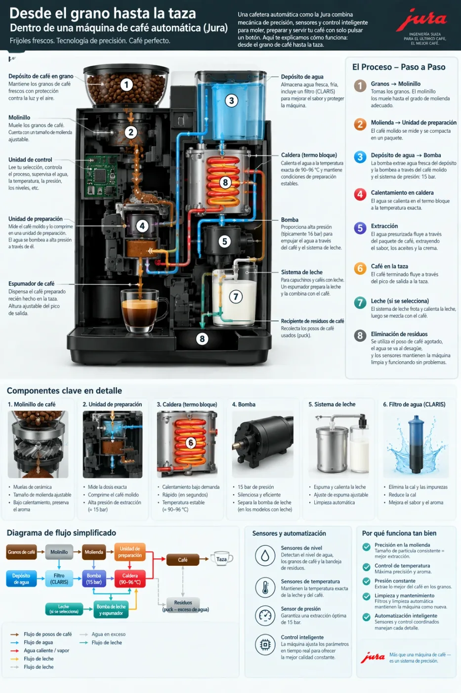 Translate an infographic into Spanish, layout intact