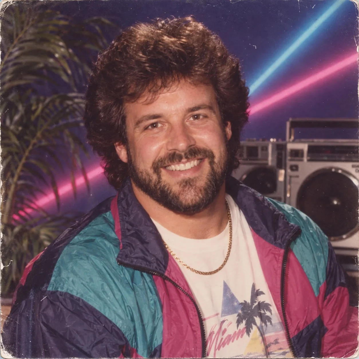 1980s studio headshot