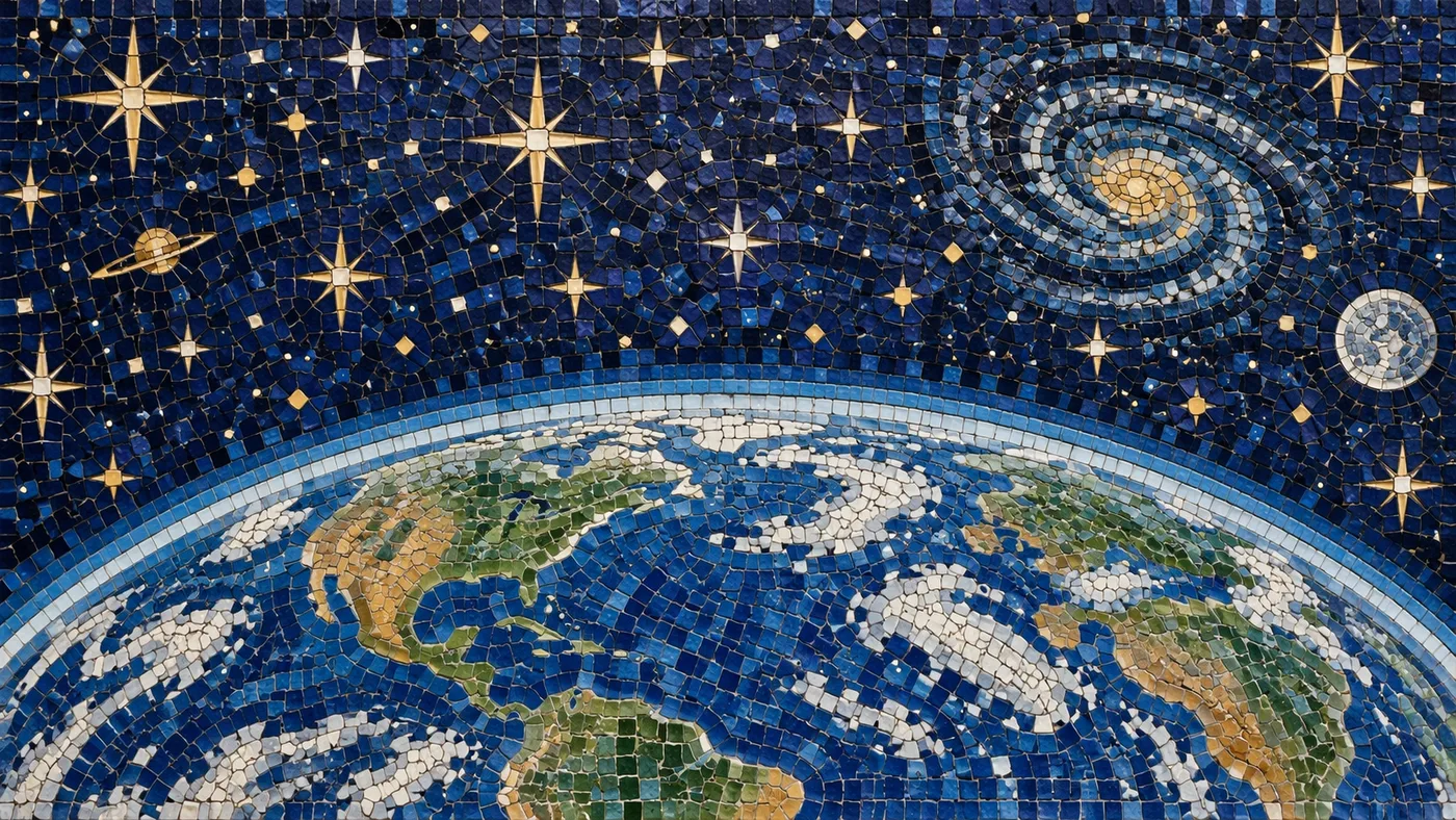 Earth mosaic