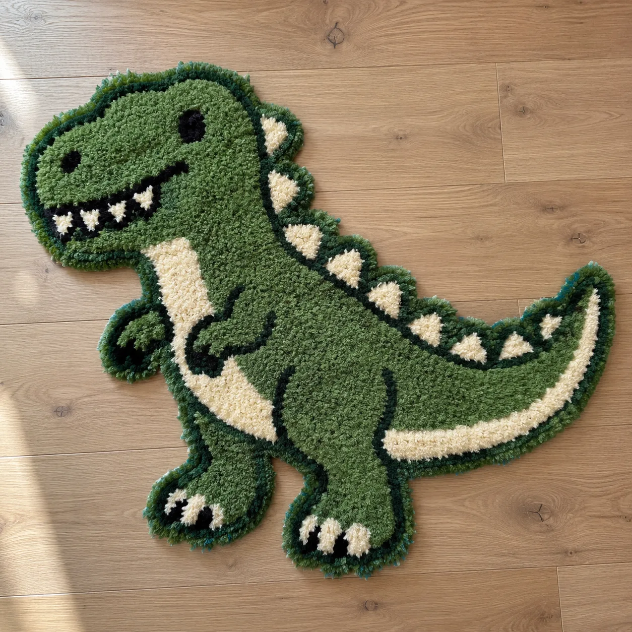 Emoji tufted rug
