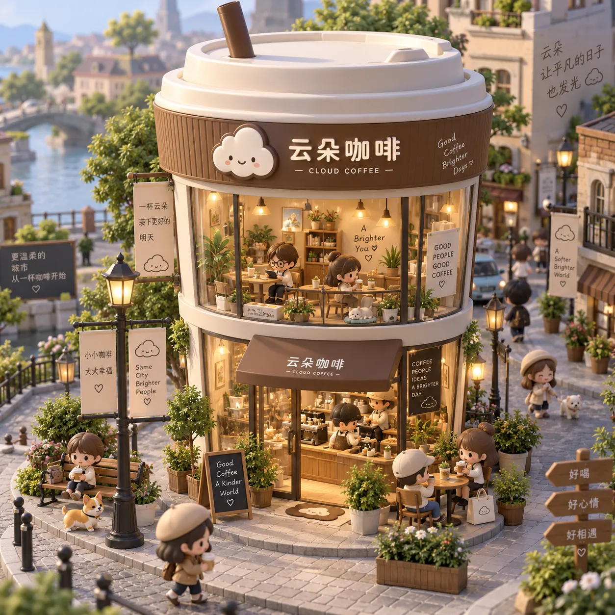 Miniature 3D architecture