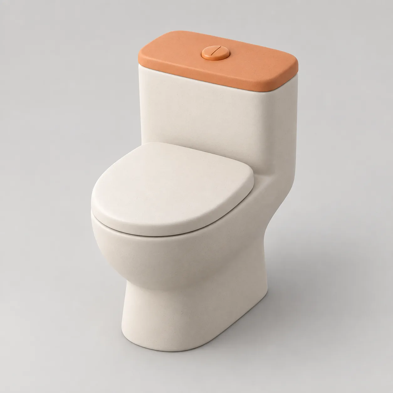 Minimalist 3D illustration from Markdown