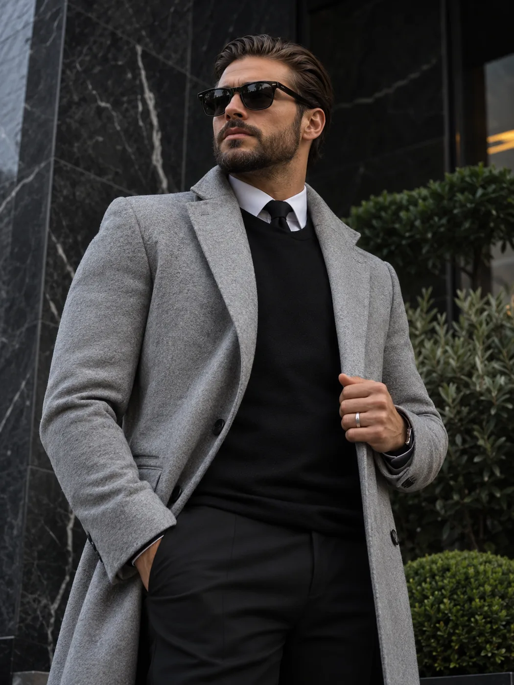Urban luxury men's portrait