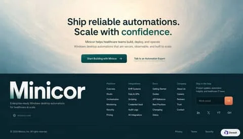 Footer and CTA: Petrol Oceanic Enterprise