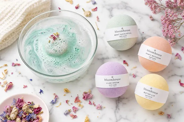 Bloomhouse Bath Bomb Set