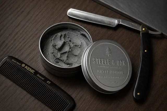 Steele & Oak Pomade Tin