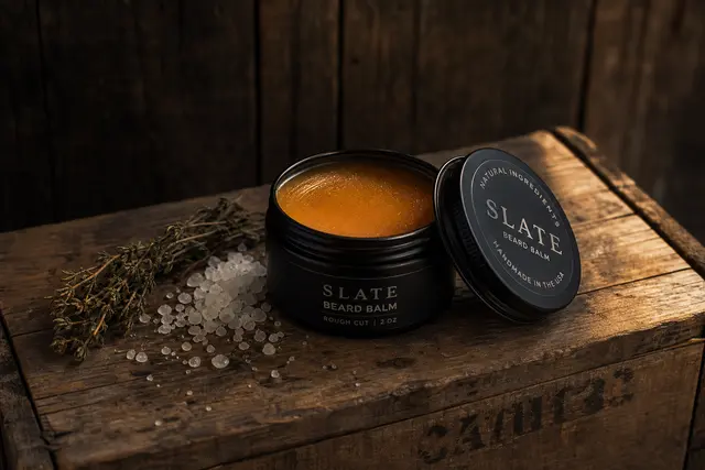 Slate Beard Balm Stack