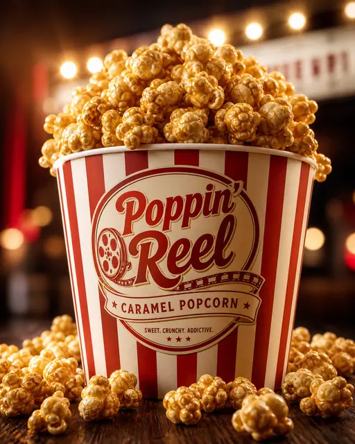 Popcorn Tub Movie Style