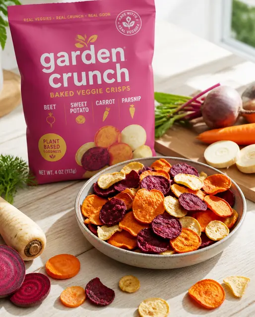 Veggie Crisps Bowl Shot