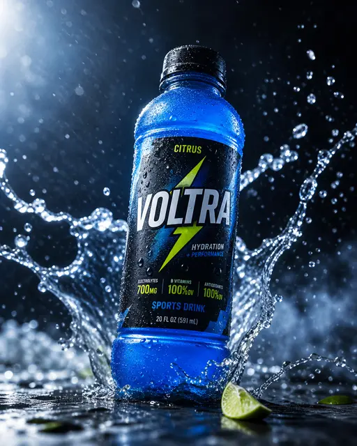Sports Drink Bottle Dynamic