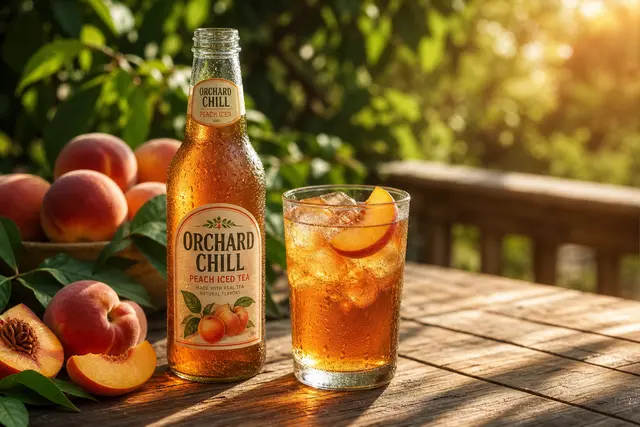Iced Tea Bottle Peach