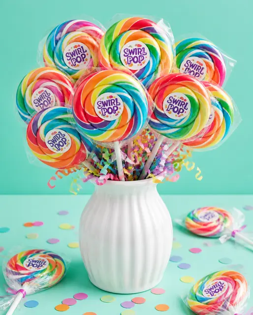 Lollipop Bouquet Display