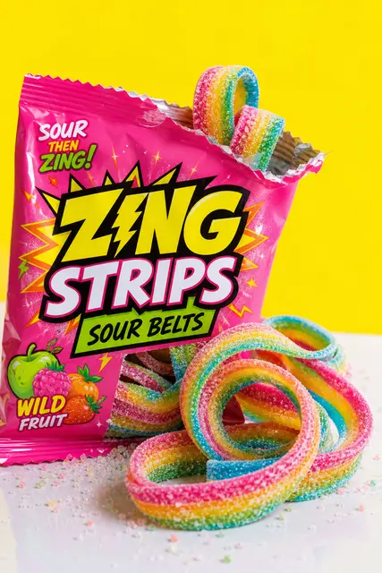 Sour Candy Belts Pouch