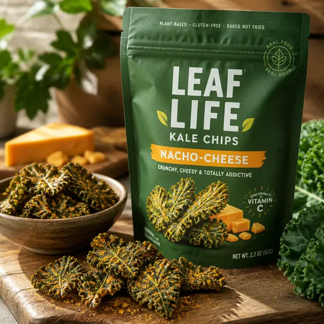 Kale Chips Snack Bag