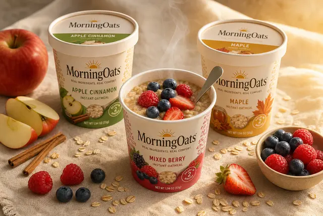 Oatmeal Cups Breakfast Set