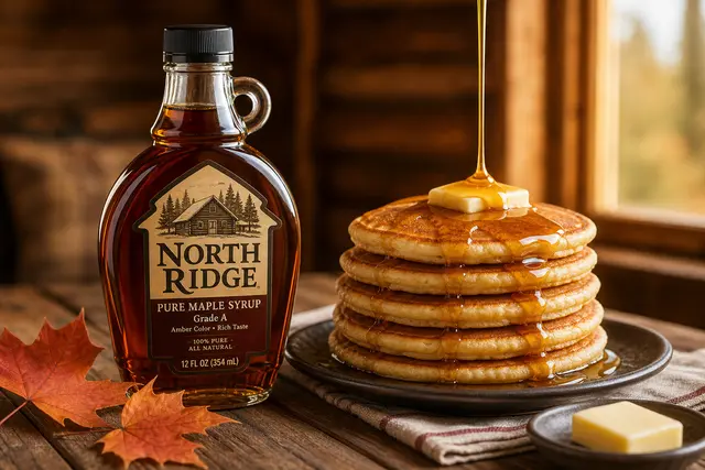 Maple Syrup Bottle Cabin