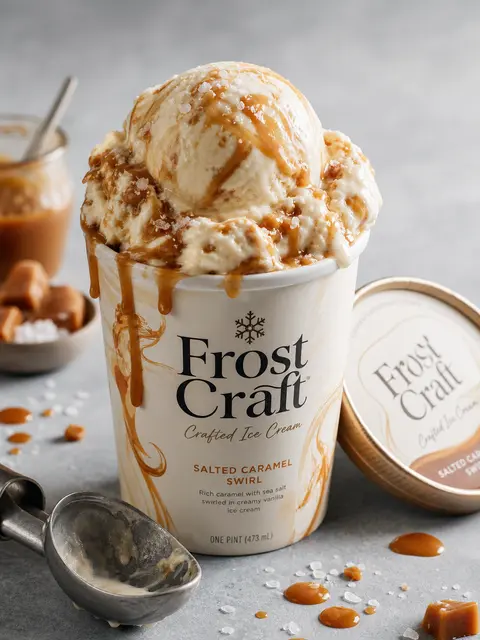 Ice Cream Pint Melting