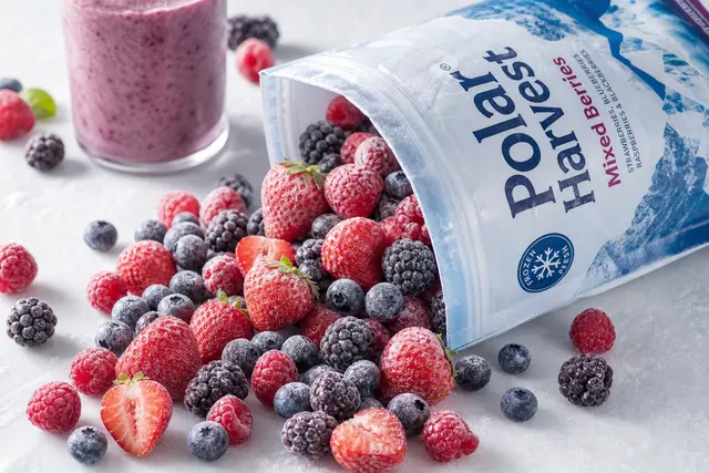 Frozen Berries Bag Burst