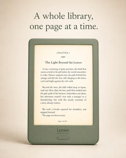 Lumen E-Reader Paperlight