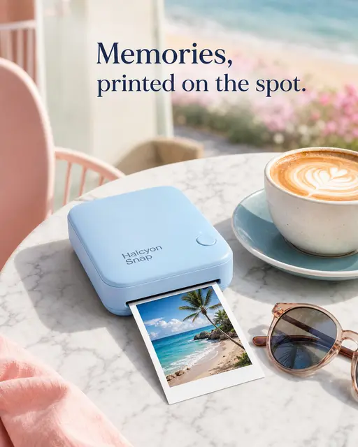 Halcyon Pocket Photo Printer