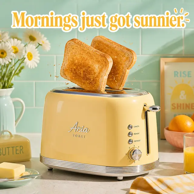 Aria Two-Slice Toaster
