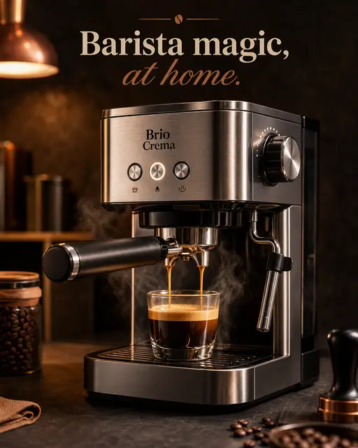 Brio Espresso Machine