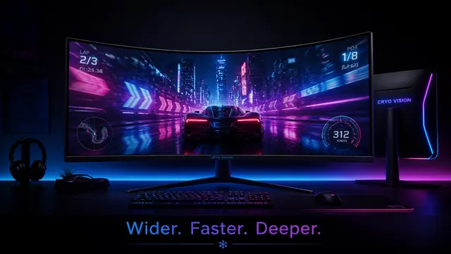 Cryo Ultrawide Gaming Monitor