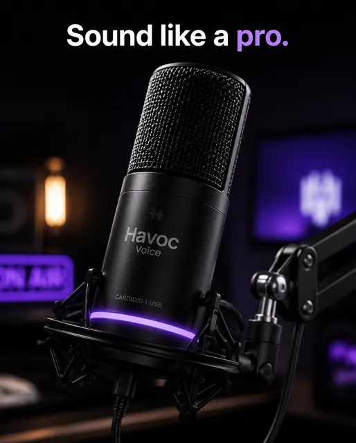 Havoc Streaming Microphone