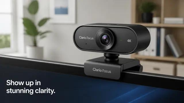 Clario 4K Webcam