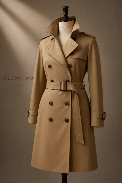 Trench Coat Mannequin Elegance