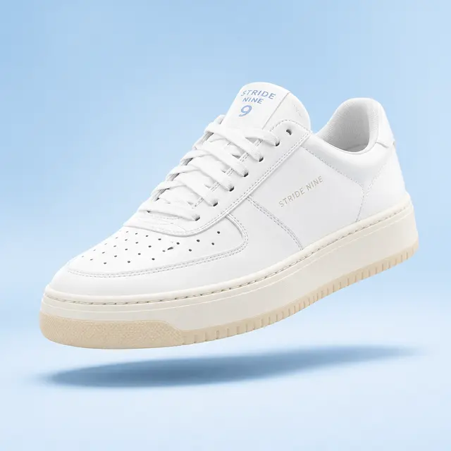 White Sneaker Studio Hero