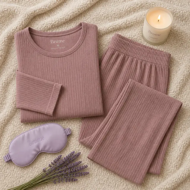 Loungewear Set Soft Flat-Lay