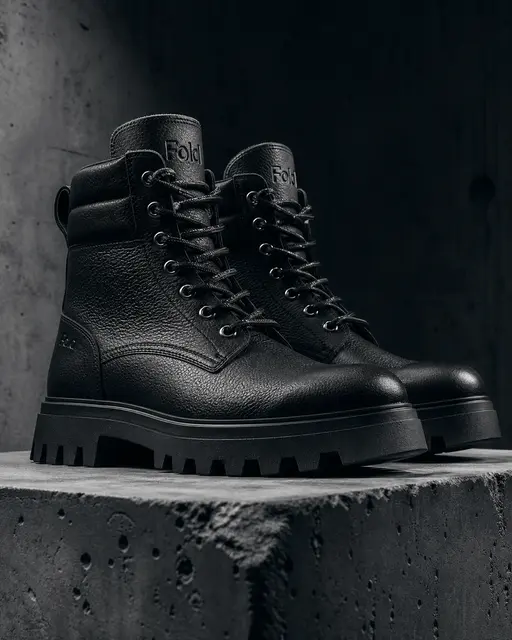 Chunky Boot Editorial Shot