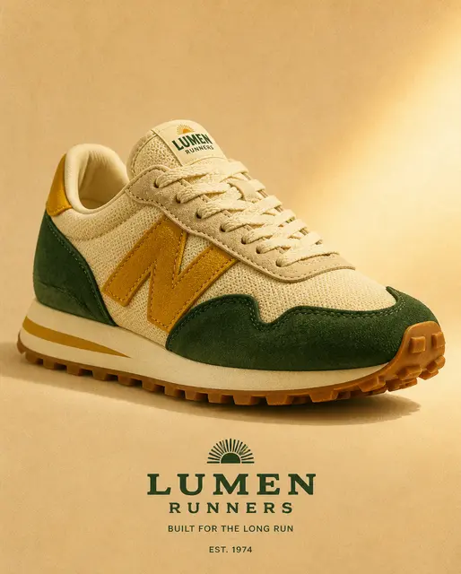 Retro Runner Nostalgic Shot