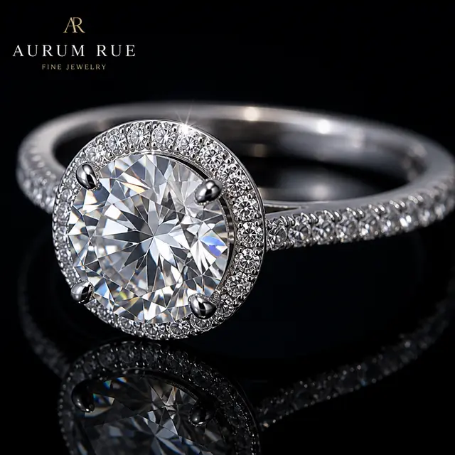 Diamond Ring Macro Sparkle