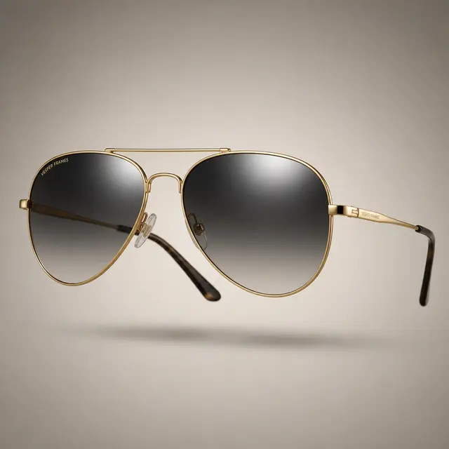 Aviator Sunglasses Hero Shot
