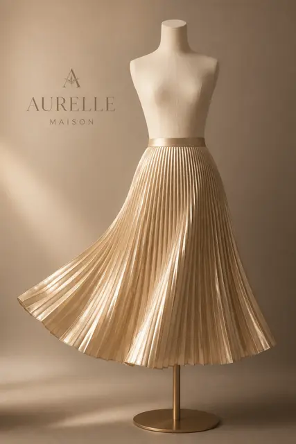 Pleated Skirt Mannequin Shot