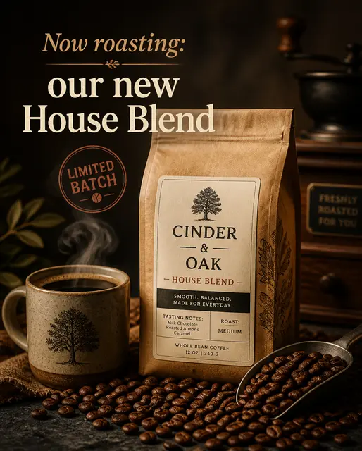 Signature Coffee Blend Launch