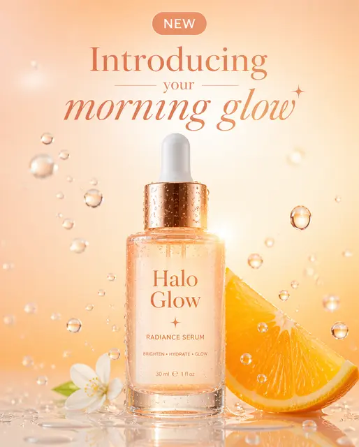 Glow Serum Launch Teaser
