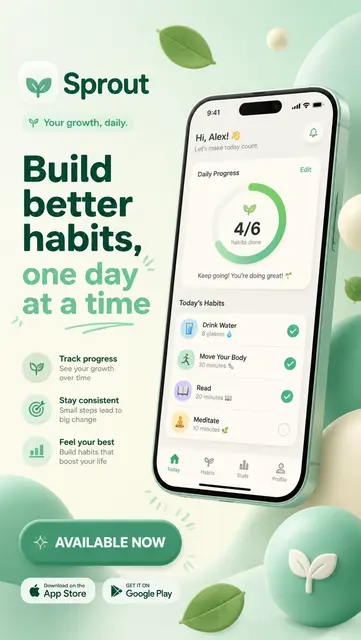 Habit App Launch Screen