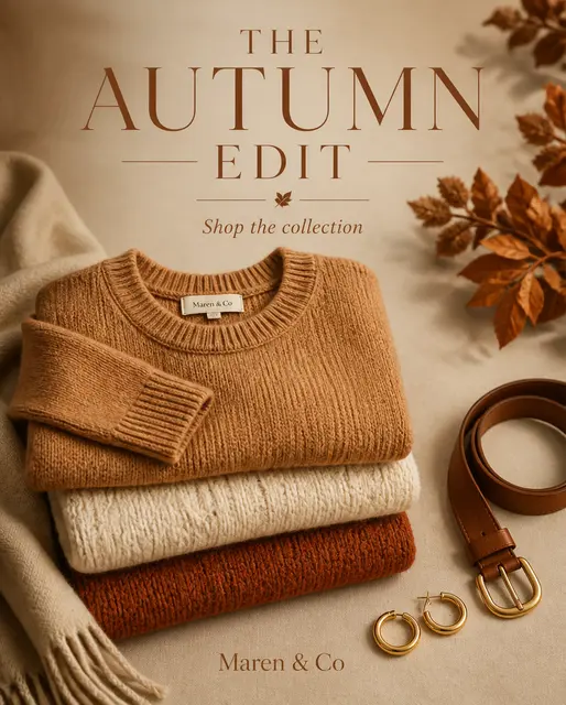 Autumn Collection Fashion Drop