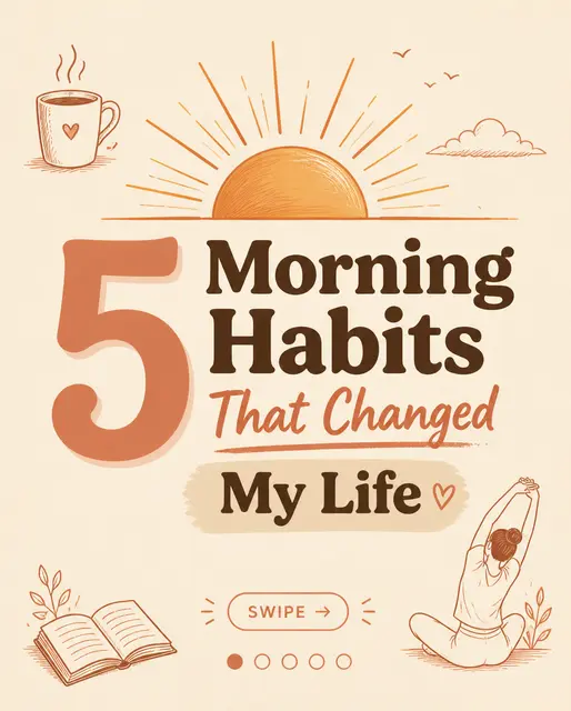 Five Morning Habits Cover