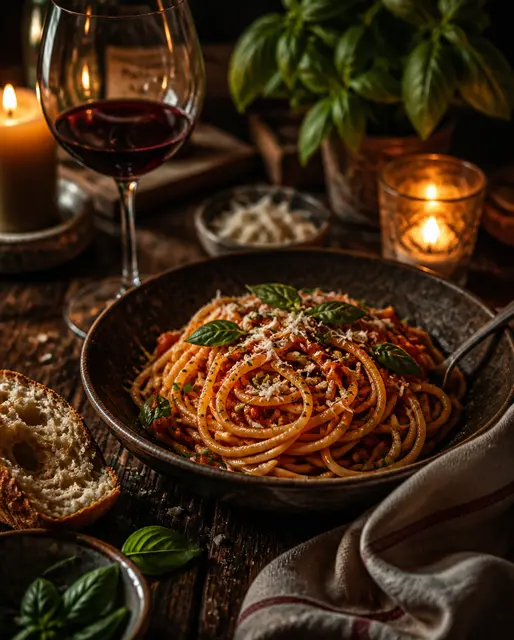 Rustic Pasta Dinner