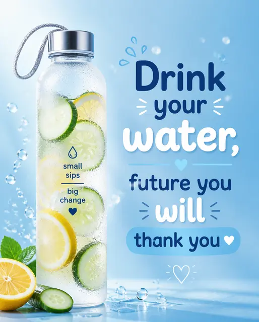 Hydration Reminder Water