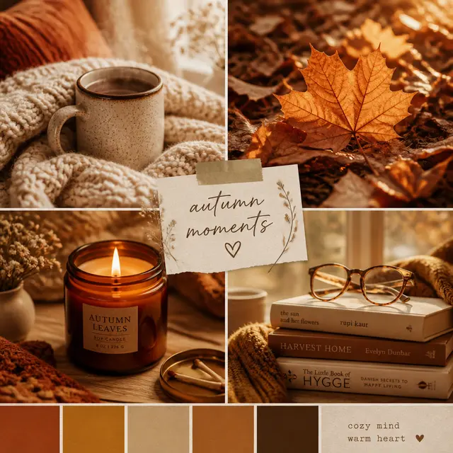Cozy Autumn Mood Board