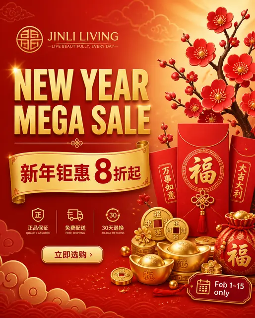 Jinli New Year Mega Sale
