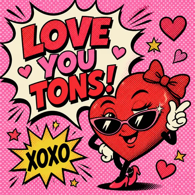 Pop Art Love You Comic