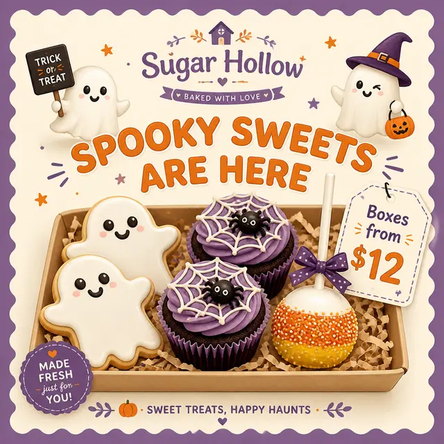 Sugar Hollow Spooky Sweets
