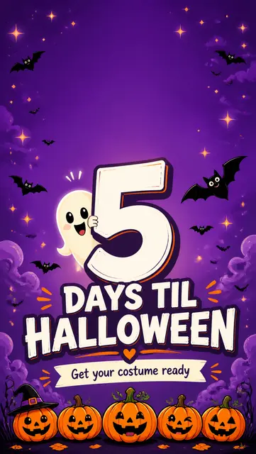 Halloween Countdown Story